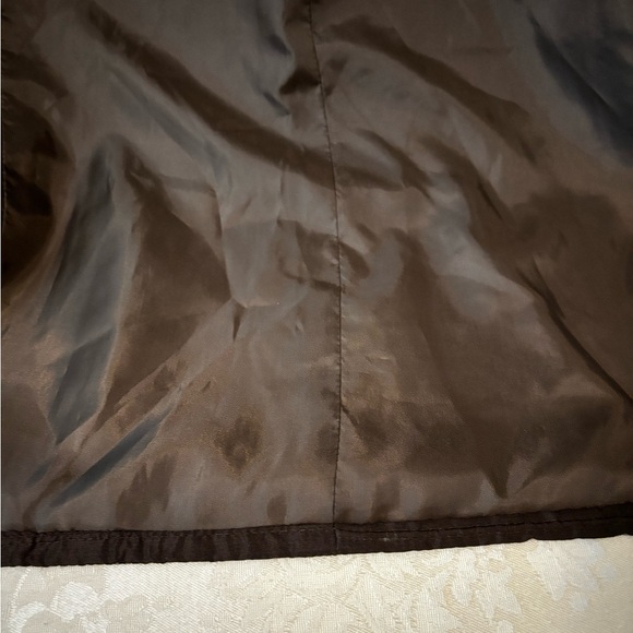 NWT Kate Hill Brown Silk Jacket, Size 2X - Picture 9 of 12